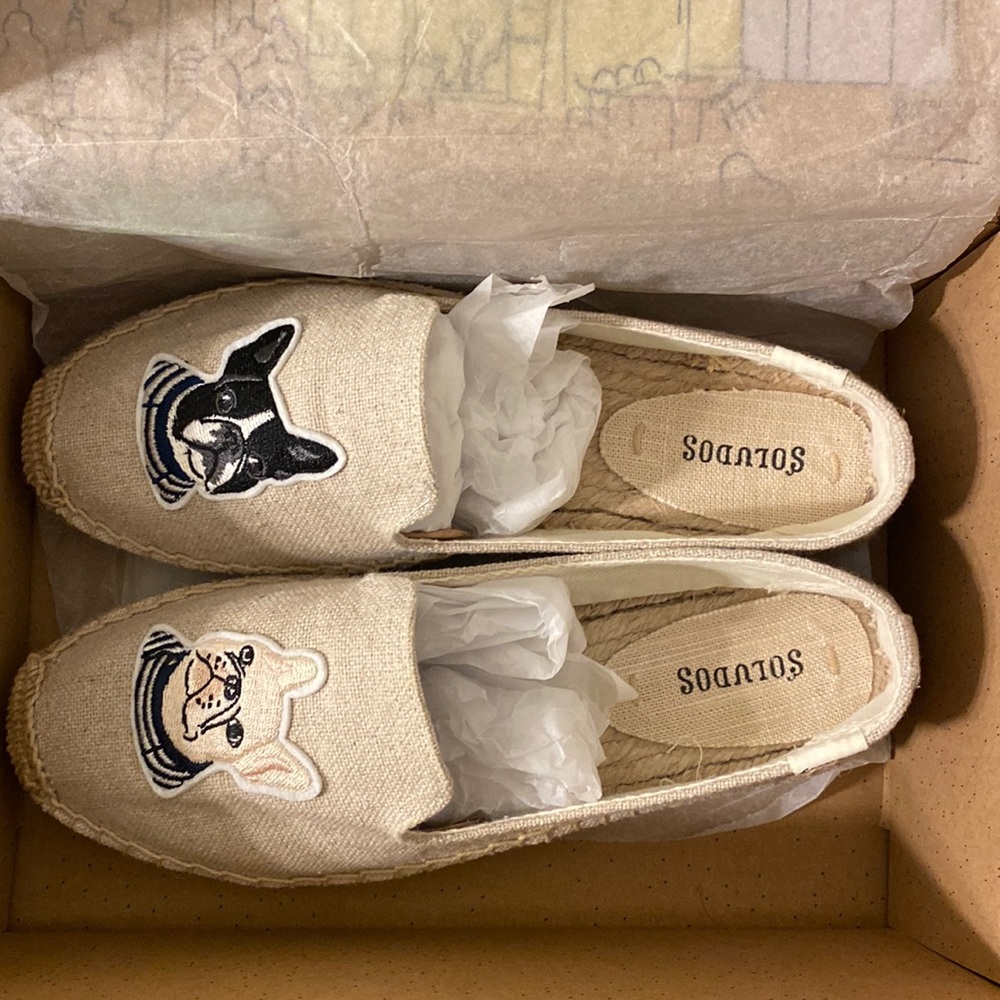 Soludo Teddy & Gigi Platform Smoking Slipper 7.